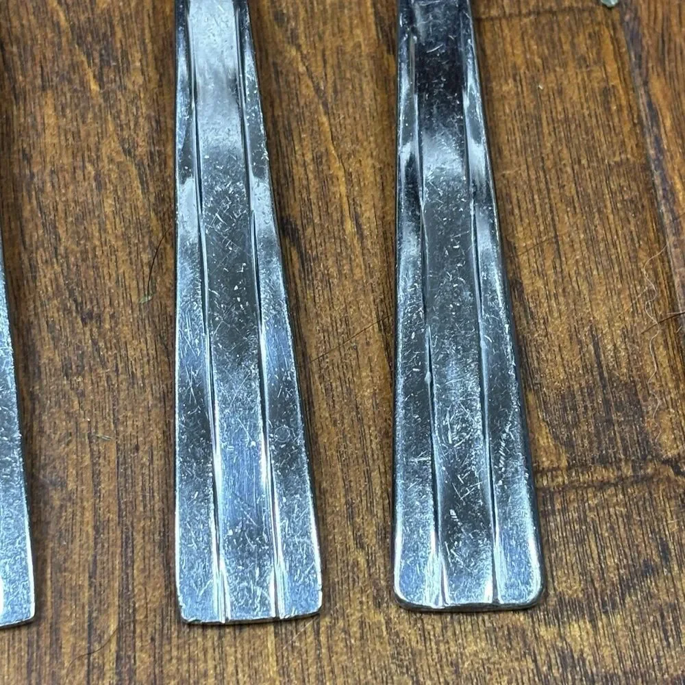 Oneida Camden Stainless Flatware 6 Dinner Forks‎ 7